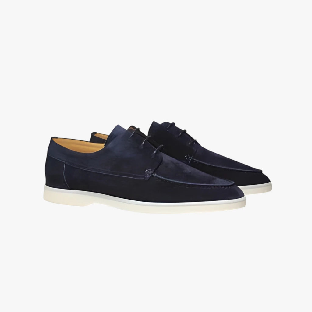 Herre Lette Loafers med Svangstøtte og Snøre