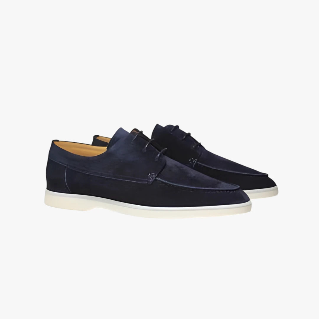 Herre Lette Loafers med Svangstøtte og Snøre