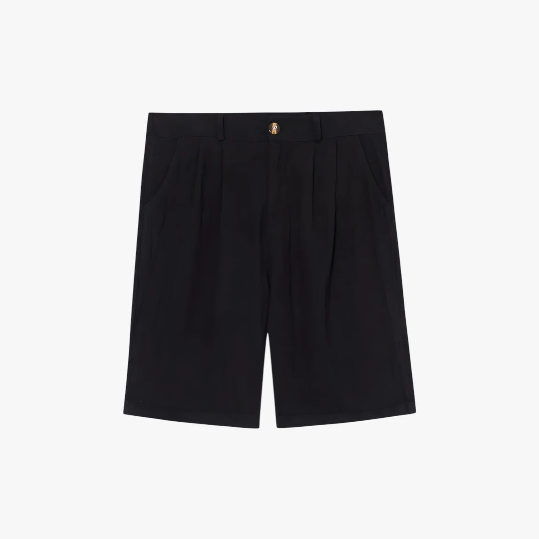 Herre Knælange Shorts med Lynlås og Sidelommer