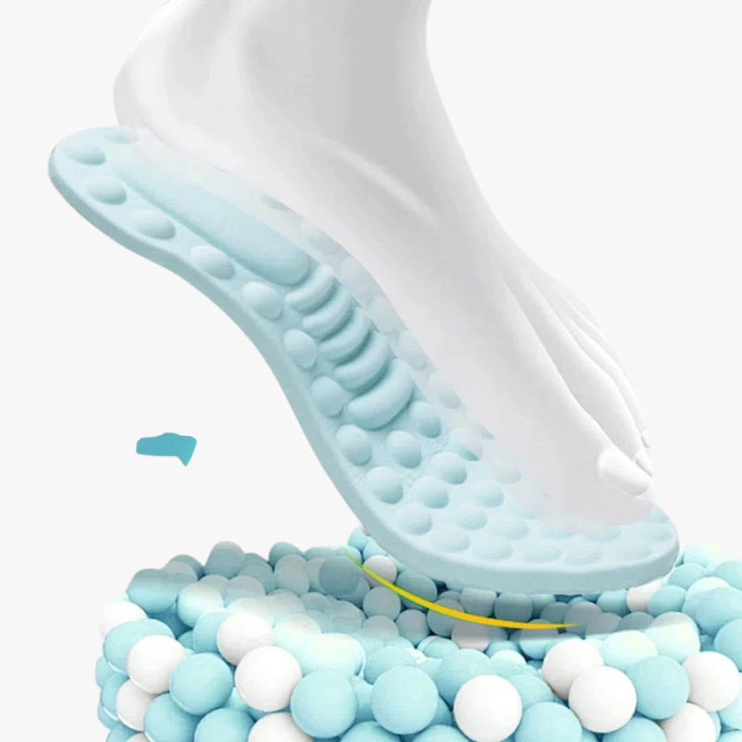 Plateau Badesandaler med Rem og Velcro
