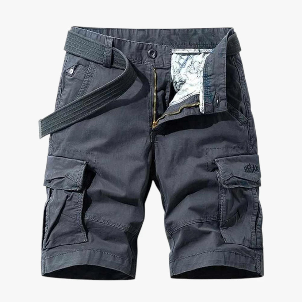 Herre Cargo Shorts med Lommer og Lynlås