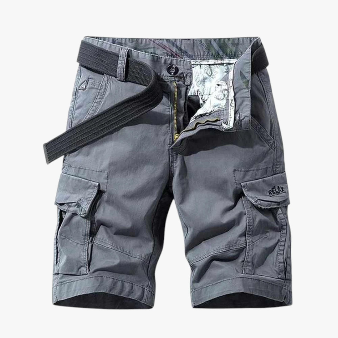 Herre Cargo Shorts med Lommer og Lynlås
